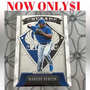 Marcus Semien 2022 Panini Toronto Blue Jays Baseball Card